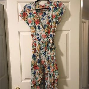 Wayf multicolor flower dress